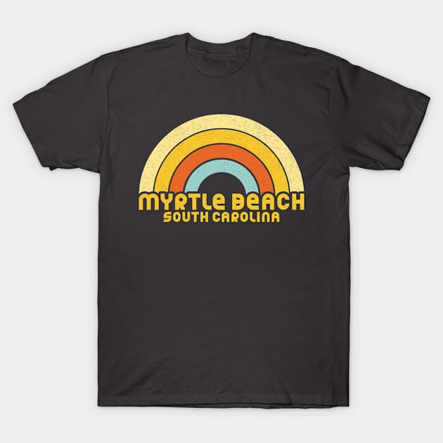 Retro Myrtle Beach South Carolina T-Shirt by dk08